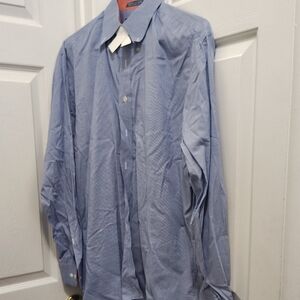 J. McLaughlin Light Blue Dress Shirt